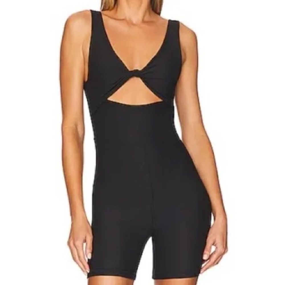 WeWoreWhat Twisted Cutout Romper